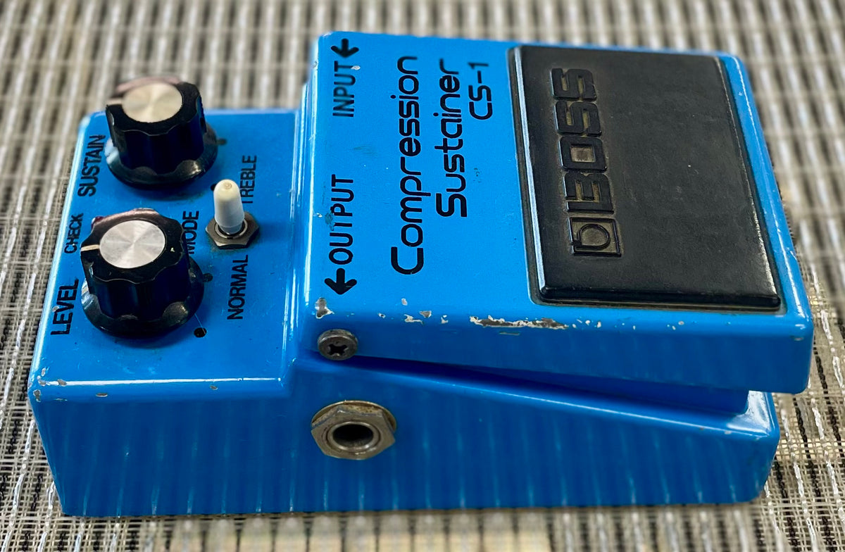 Vintage Boss CS-1 Compressor Pedal- Japan -June 1980 ( IN BOX) ( Pre Owned) 9500-Boss-Infinite Music