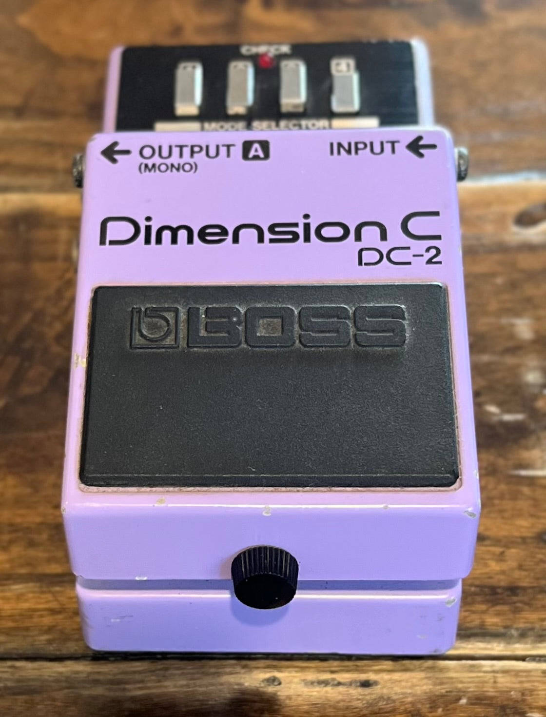 Vintage Boss DC-2 Dimension C Pedal- Japan - November 1985 - Blue Label ( NO BOX) ( Pre Owned )-Boss-Infinite Music