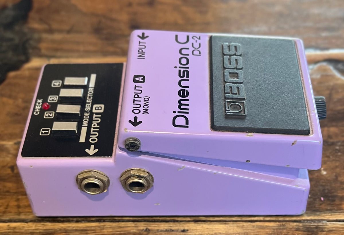 Vintage Boss DC-2 Dimension C Pedal- Japan - November 1985 - Blue Label ( NO BOX) ( Pre Owned )-Boss-Infinite Music
