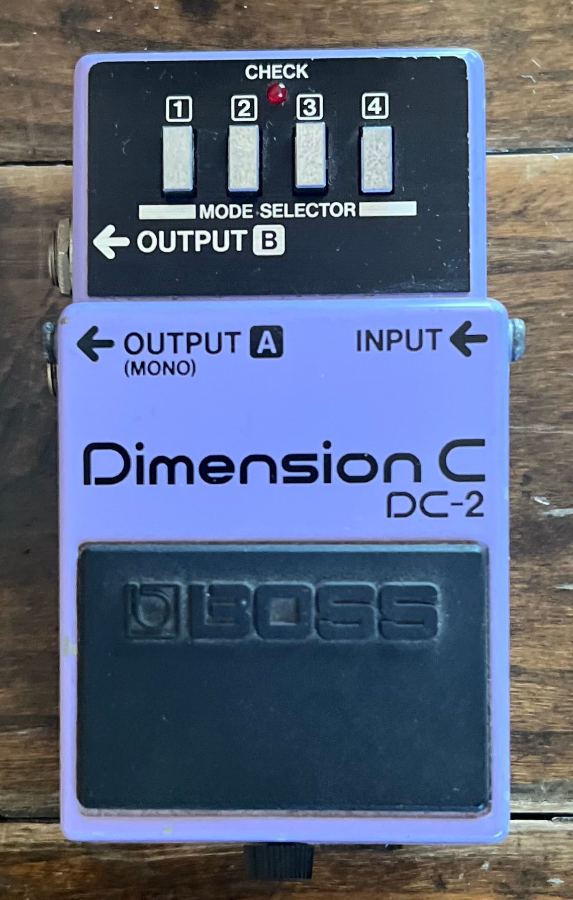Vintage Boss DC-2 Dimension C Pedal- Japan - November 1985 - Blue Label ( NO BOX) ( Pre Owned )-Boss-Infinite Music
