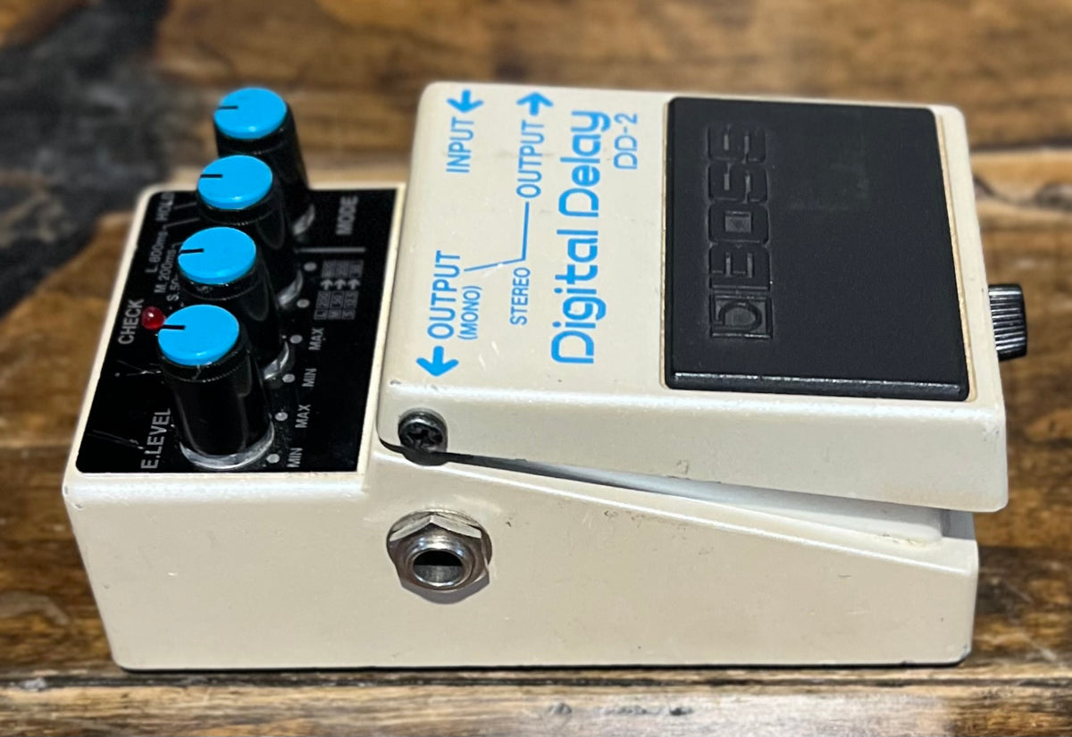 Vintage Boss DD-2 Digital Delay Pedal- Japan - March 1986 Blue Label( NO BOX) ( Pre Owned)-Boss-Infinite Music