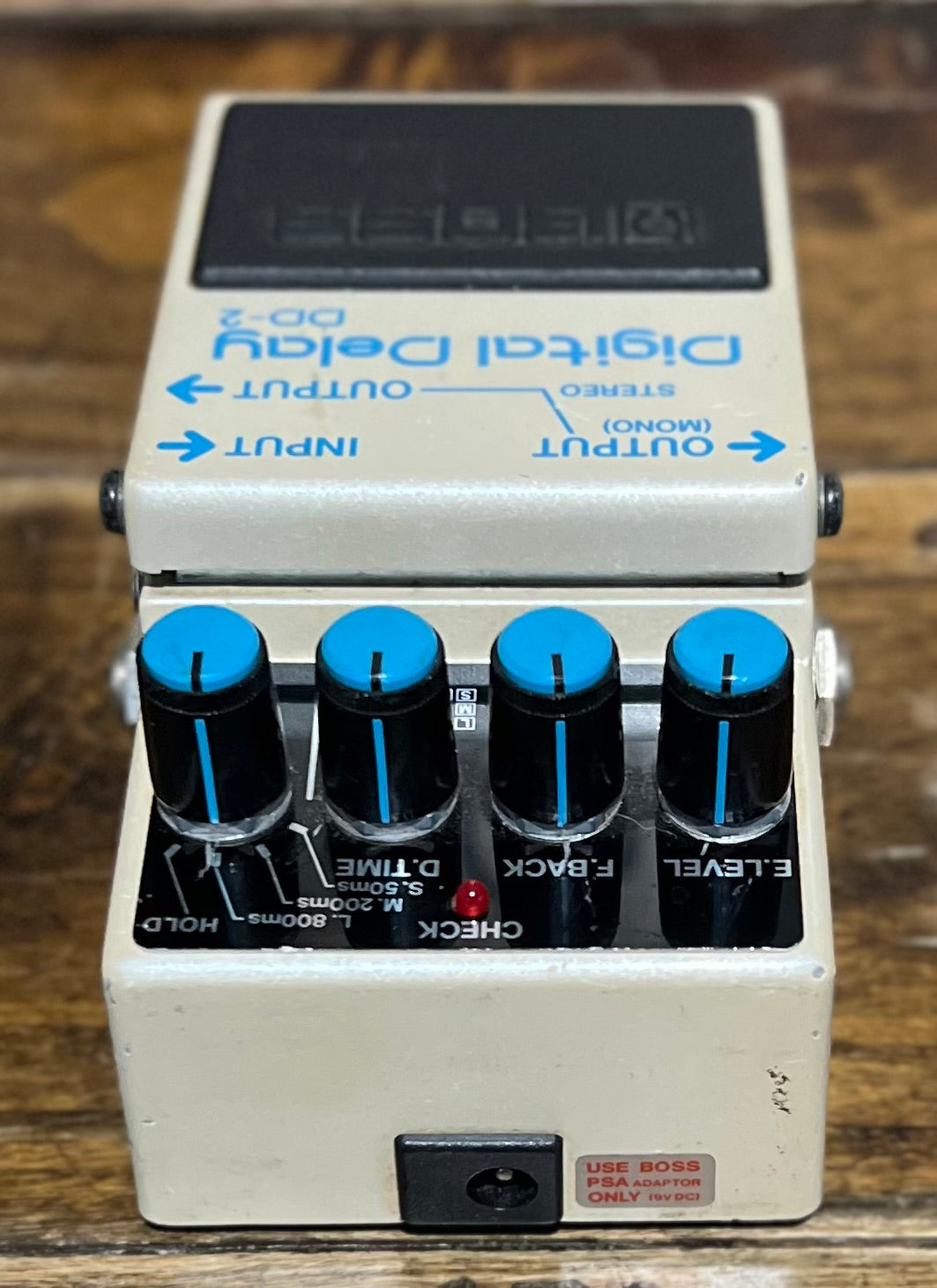 Vintage Boss DD-2 Digital Delay Pedal- Japan - March 1986 Blue Label( NO BOX) ( Pre Owned)-Boss-Infinite Music