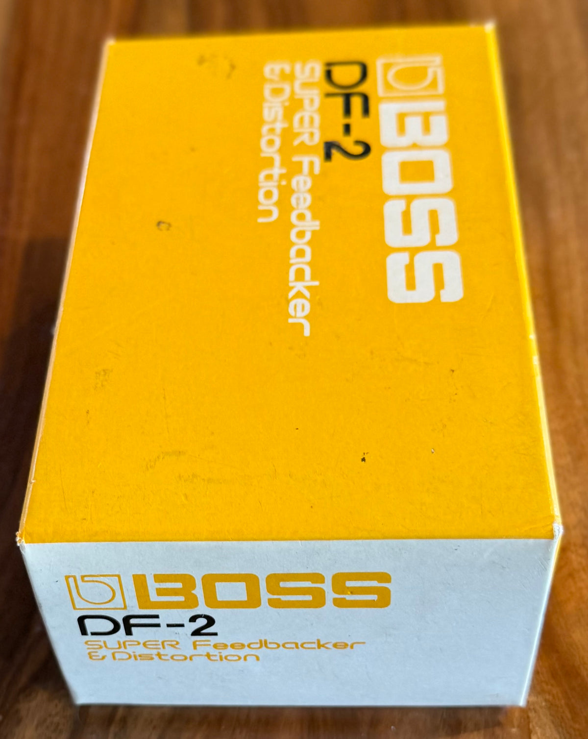 Vintage Boss DF-2 Super Distortion & Feedbacker Pedal- Japan - May 1985 - Black Label (Pre Owned...In Box) 546000-Boss-Infinite Music
