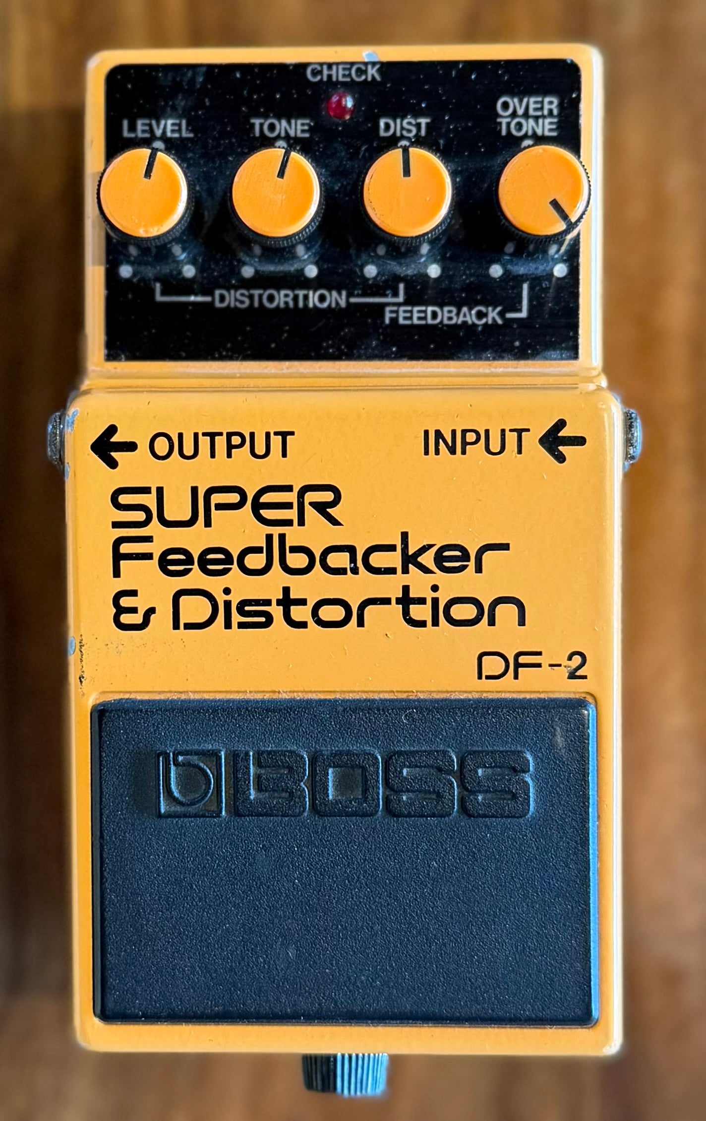 Vintage Boss DF-2 Super Distortion & Feedbacker Pedal- Japan - May