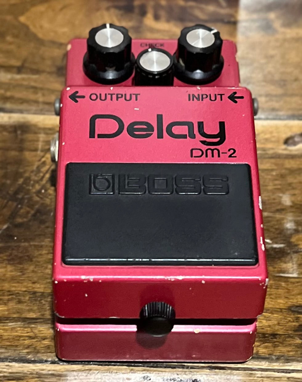 Vintage Boss DM-2 Delay Pedal- Japan - August 1983 - Black Label ( NO BOX) ( Pre Owned ) 331800-Boss-Infinite Music