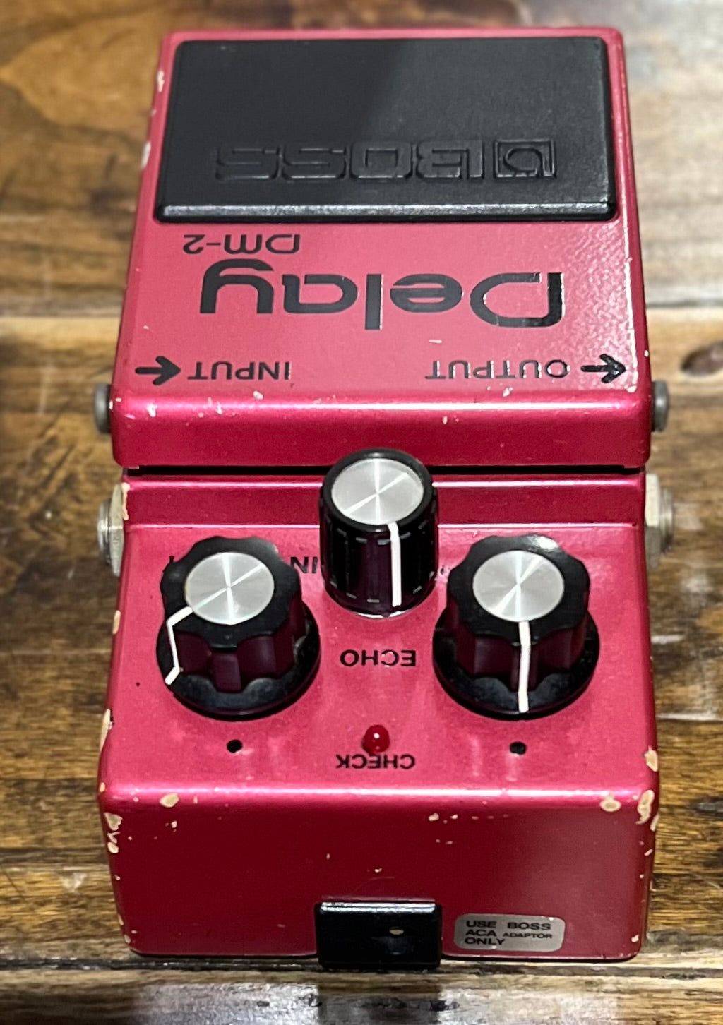 Vintage Boss DM-2 Delay Pedal- Japan - August 1983 - Black Label ( NO BOX) ( Pre Owned ) 331800-Boss-Infinite Music