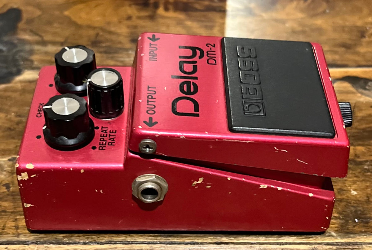 Vintage Boss DM-2 Delay Pedal- Japan - August 1983 - Black Label ( NO BOX) ( Pre Owned ) 331800-Boss-Infinite Music