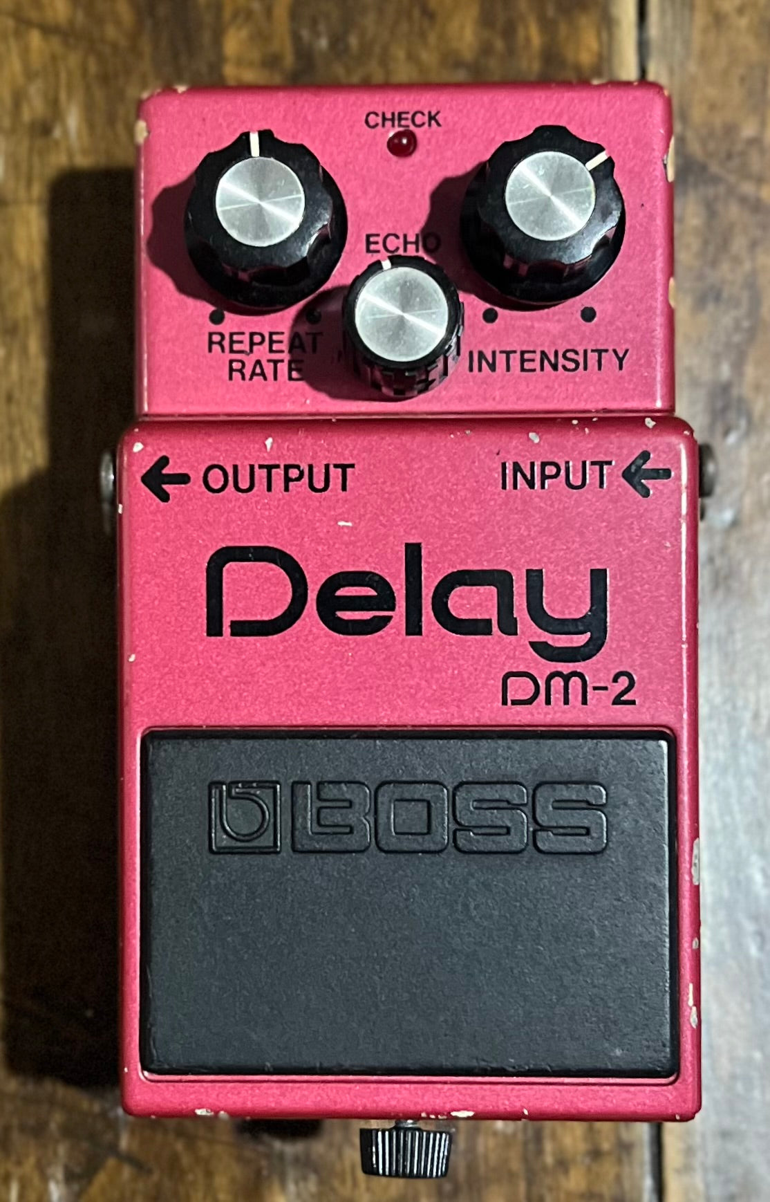Vintage Boss DM-2 Delay Pedal- Japan - August 1983 - Black Label ( NO BOX) ( Pre Owned ) 331800-Boss-Infinite Music
