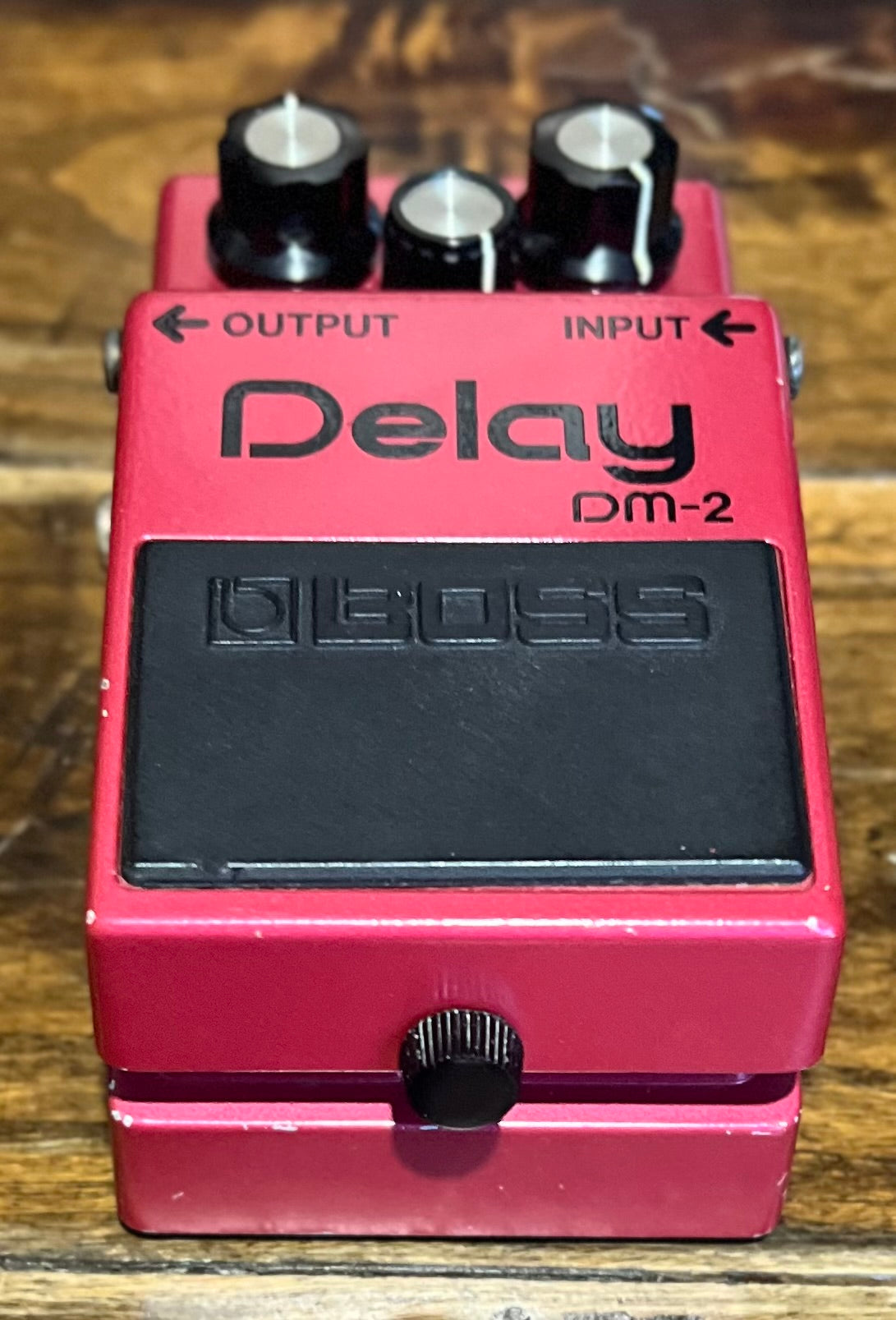 Vintage Boss DM-2 Delay Pedal- Japan - August 1983 - Black Label ( NO BOX) ( Pre Owned ) 332500-Boss-Infinite Music