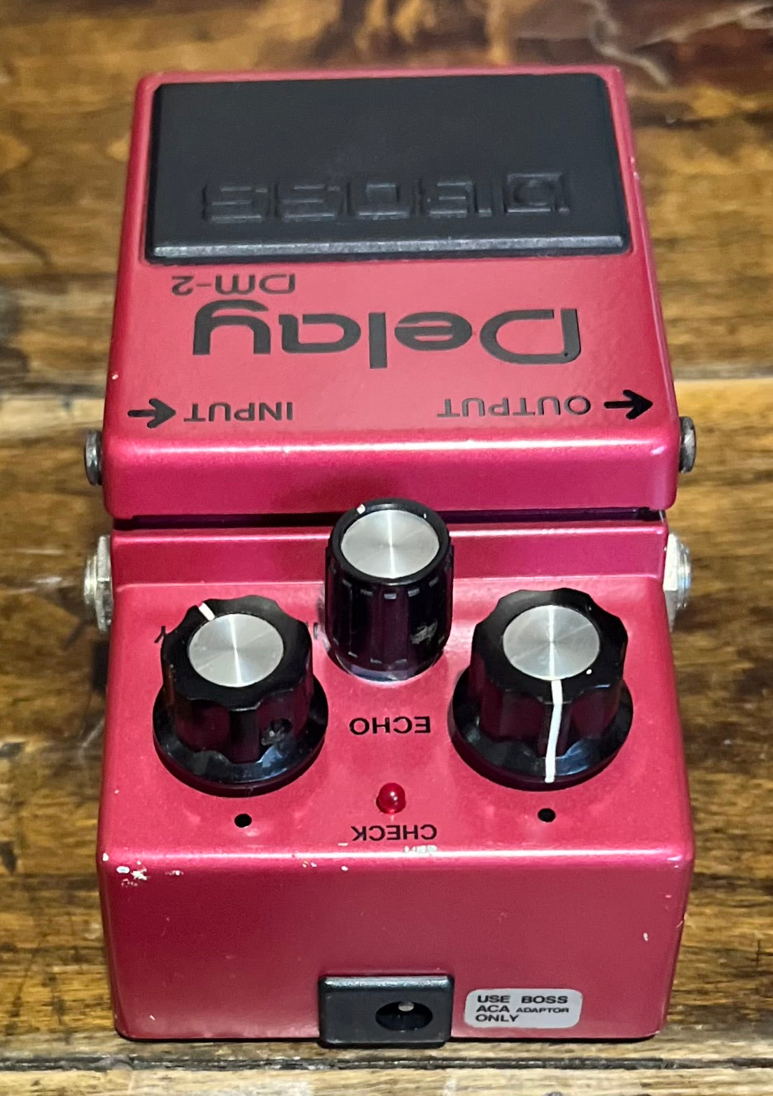 Vintage Boss DM-2 Delay Pedal- Japan - August 1983 - Black Label ( NO BOX) ( Pre Owned ) 332500-Boss-Infinite Music