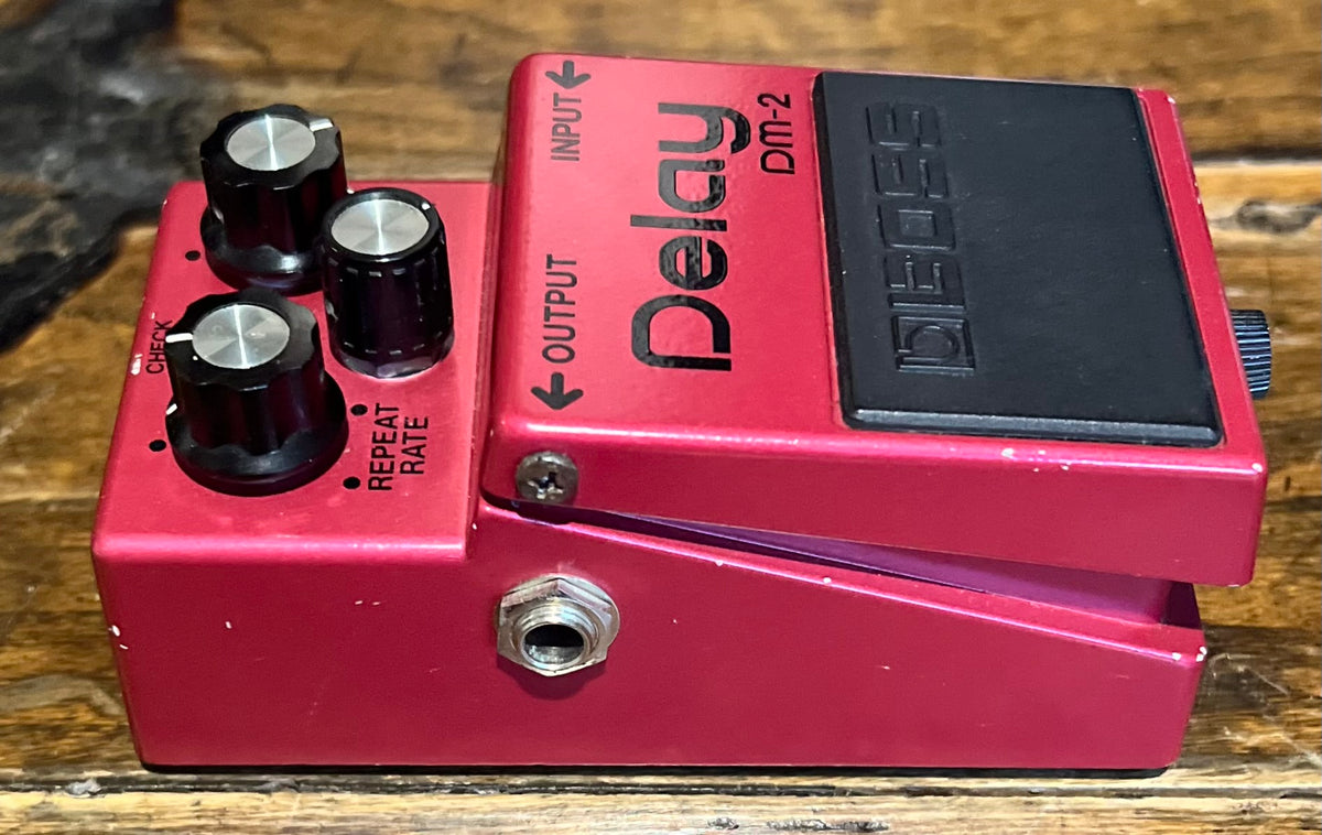 Vintage Boss DM-2 Delay Pedal- Japan - August 1983 - Black Label ( NO BOX) ( Pre Owned ) 332500-Boss-Infinite Music