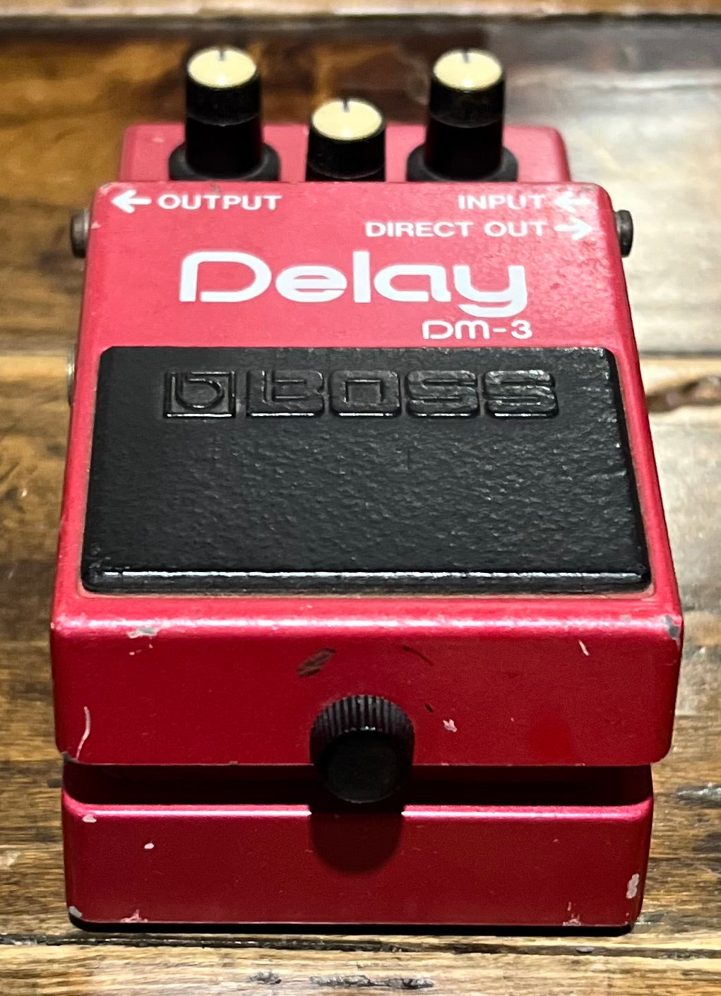 Vintage Boss DM-3 Delay Pedal- Japan - August 1984 - Green Label ( NO BOX) ( Pre Owned ) 452800-Boss-Infinite Music