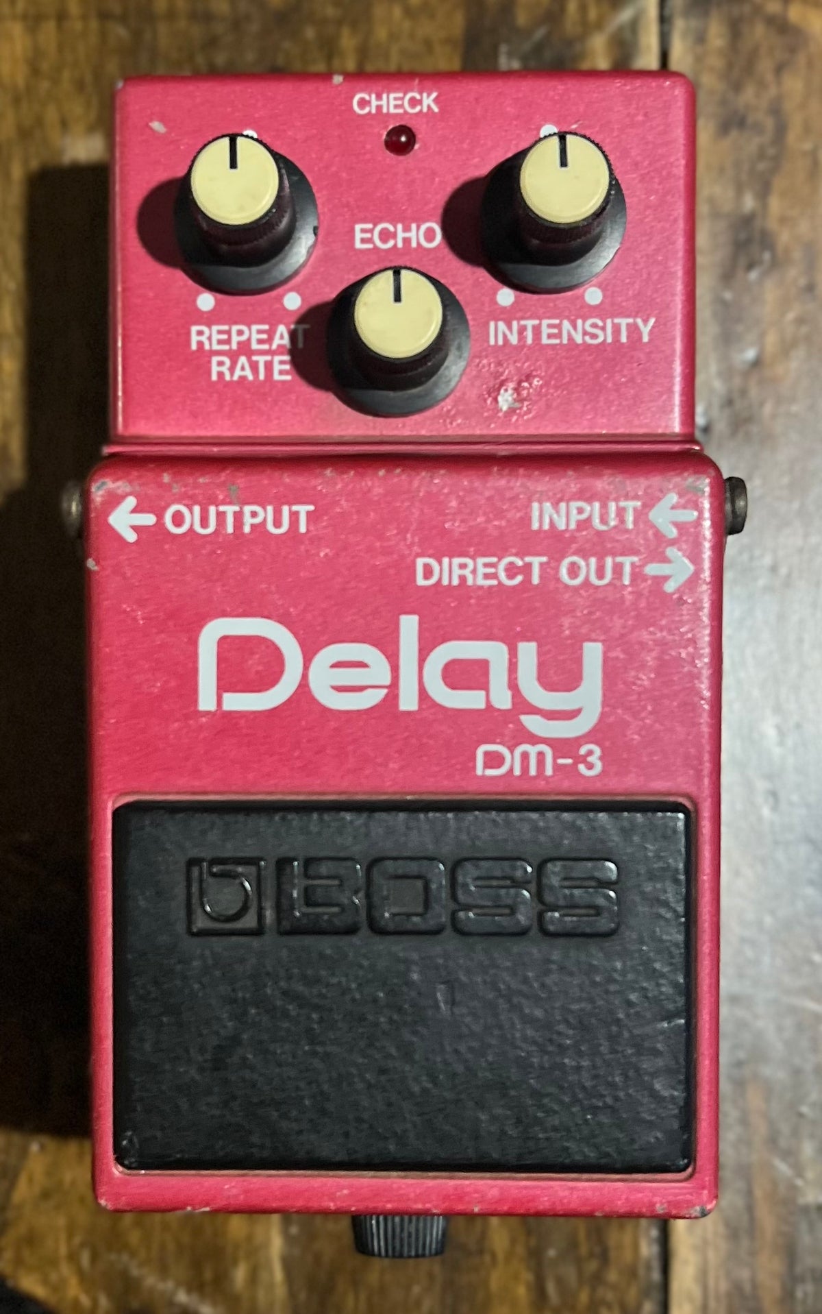 Vintage Boss DM-3 Delay Pedal- Japan - August 1984 - Green Label ( NO BOX) ( Pre Owned ) 452800-Boss-Infinite Music