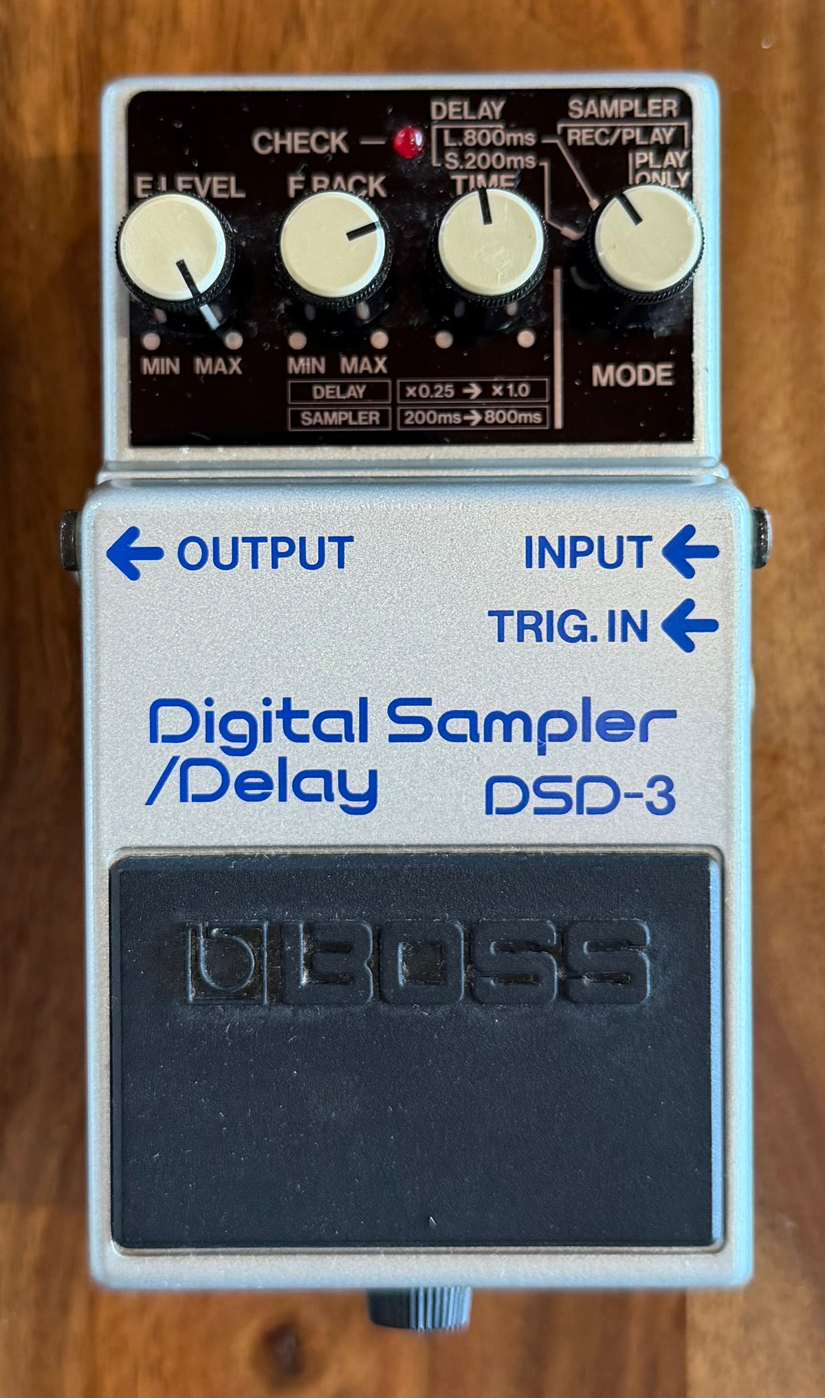 Vintage Boss DSD-3 Digital Sampler Delay Pedal- Japan - Feb 1988 - Blue Label ( Pre Owned - In Box... Great Cond) 878813-Boss-Infinite Music