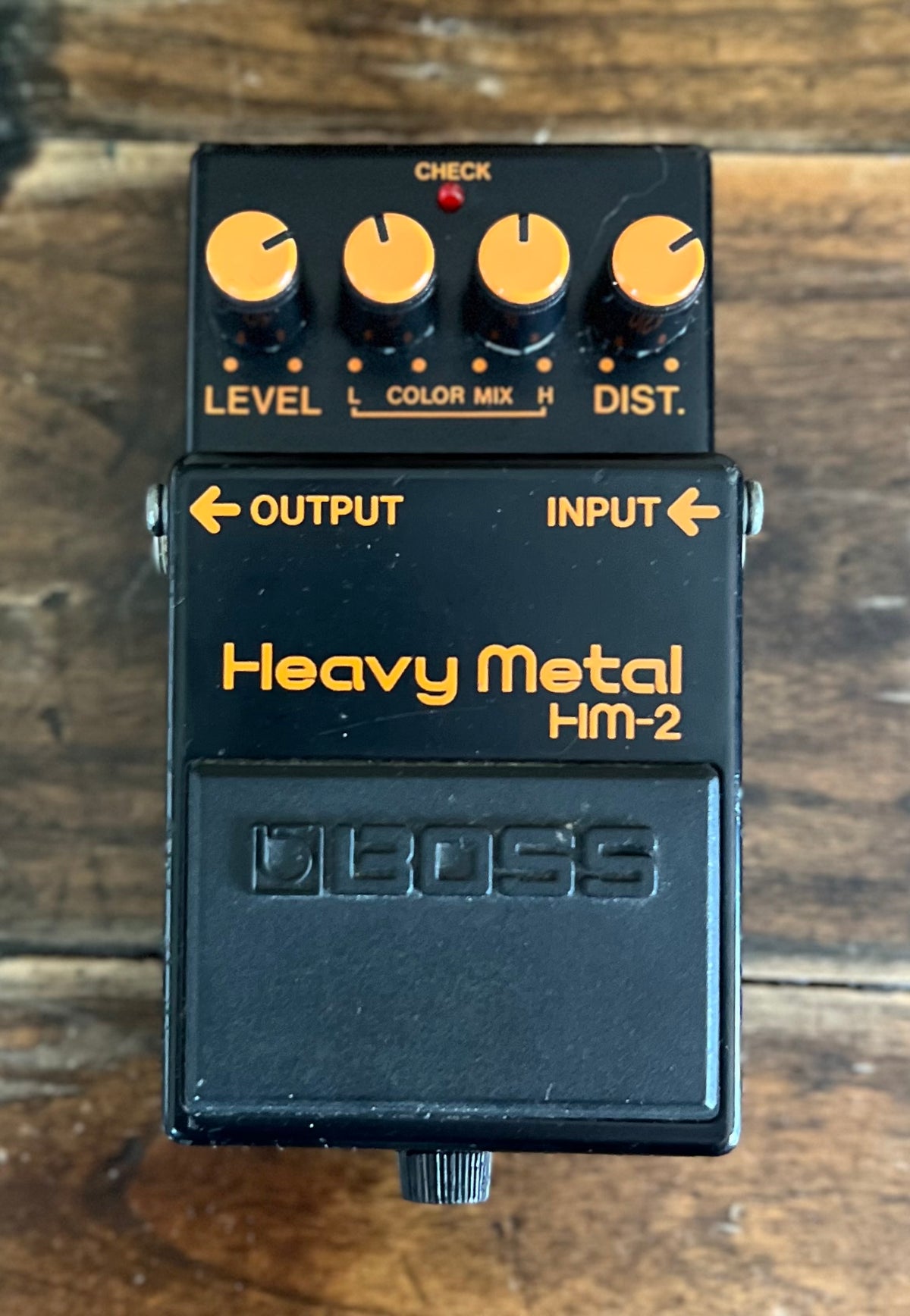 Vintage Boss HM-2 Heavy Metal Pedal- Taiwan 1988-1991 ( NO BOX) ( Pre Owned)-Boss-Infinite Music