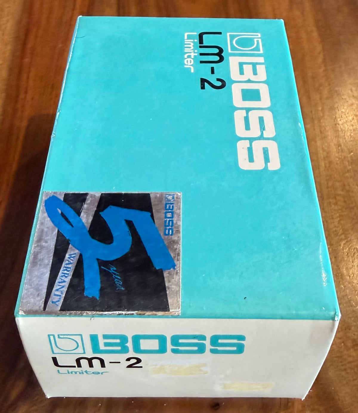 Vintage Boss LM-2 Limiter Pedal- Japan - May 1988 - Black Label ( Pre Owned - In Box... Excellent Cond) 909927-Boss-Infinite Music
