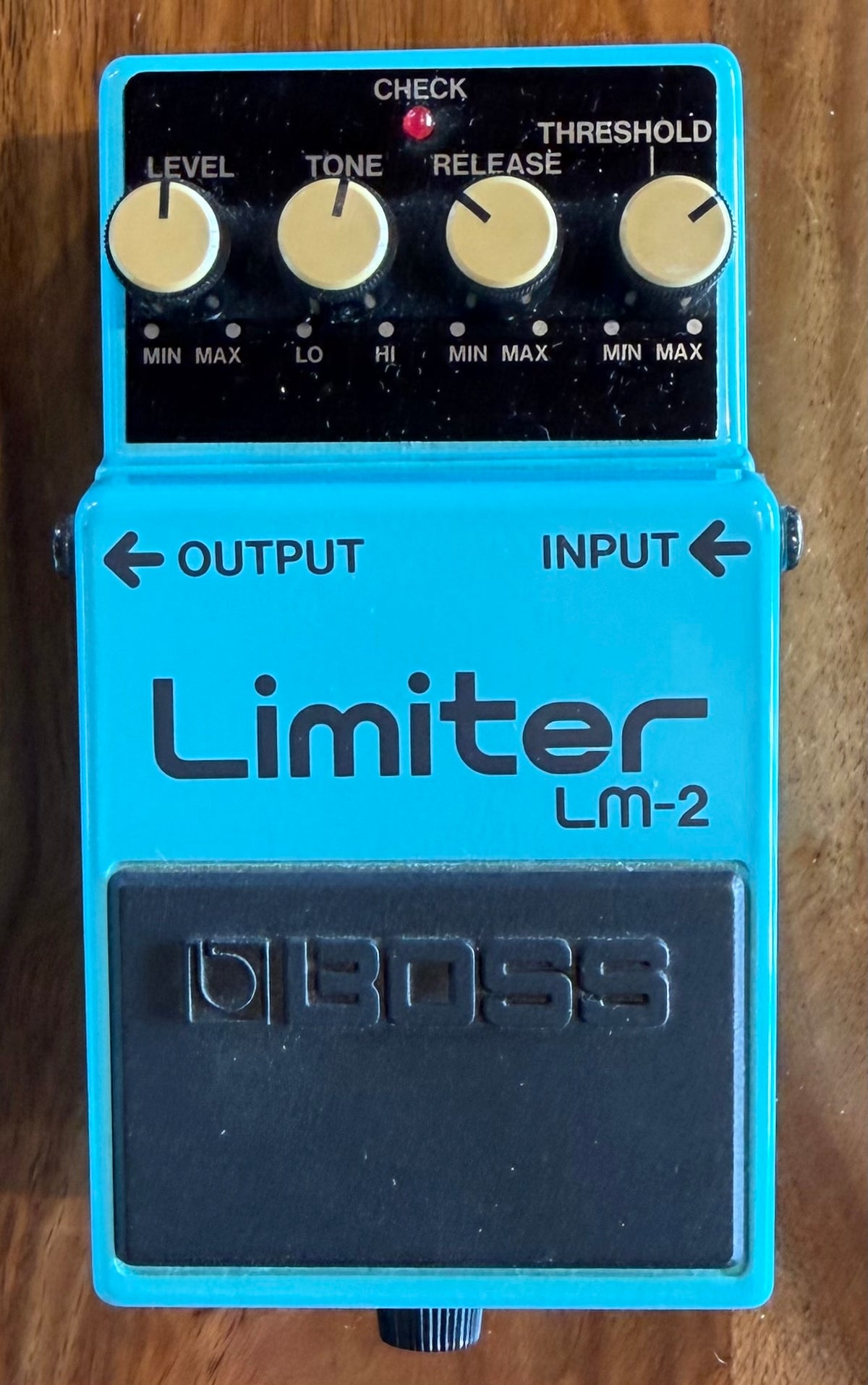 Vintage Boss LM-2 Limiter Pedal- Japan - May 1988 - Black Label ( Pre Owned - In Box... Excellent Cond) 909927-Boss-Infinite Music