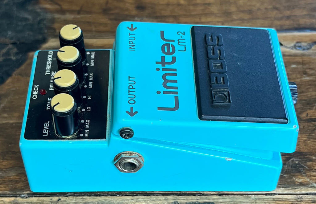 Vintage Boss LM-2 Limiter Pedal- Japan - November 1989 - Black Label ( NO BOX) ( Pre Owned ) AA60985-Boss-Infinite Music