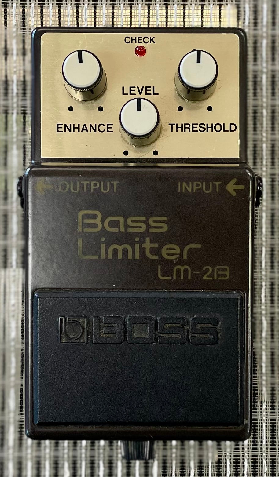 Vintage Boss LM-2B Bass Limiter Pedal- Taiwan -September 1990 ( IN BOX) ( Pre Owned) ZB85840-Boss-Infinite Music