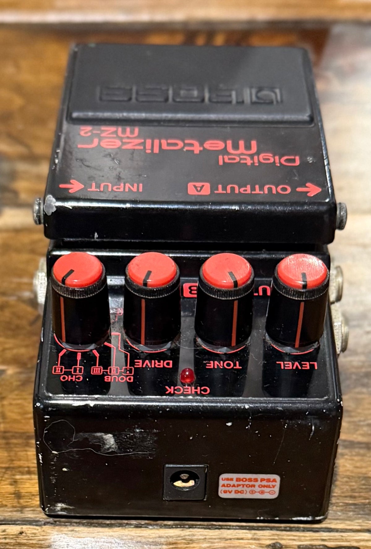 Vintage Boss MZ-2 Digital Metalizer Pedal- Japan - June 1988 Blue Label( NO BOX) ( Pre Owned) 919789-Boss-Infinite Music