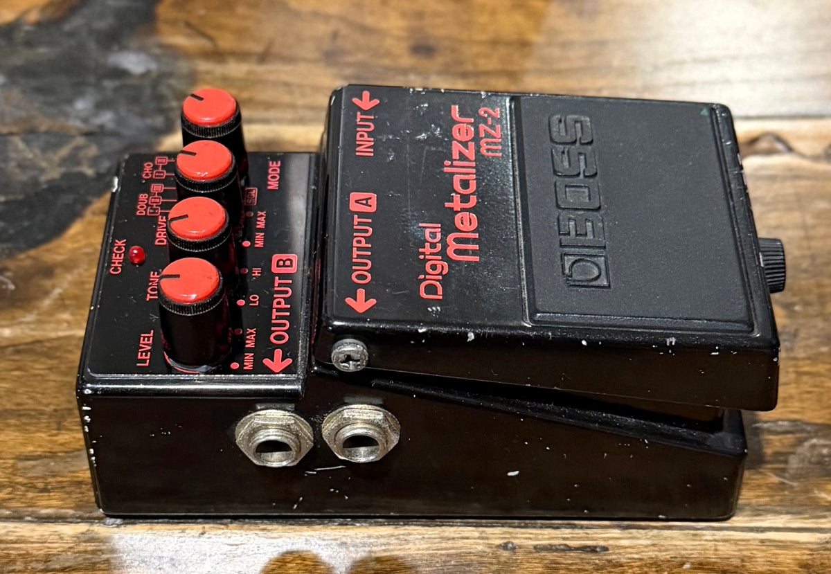 Vintage Boss MZ-2 Digital Metalizer Pedal- Japan - June 1988 Blue Label( NO BOX) ( Pre Owned) 919789-Boss-Infinite Music