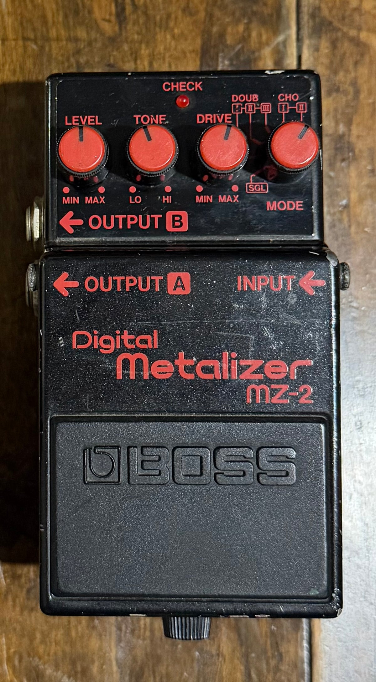 Vintage Boss MZ-2 Digital Metalizer Pedal- Japan - June 1988 Blue Label( NO BOX) ( Pre Owned) 919789-Boss-Infinite Music