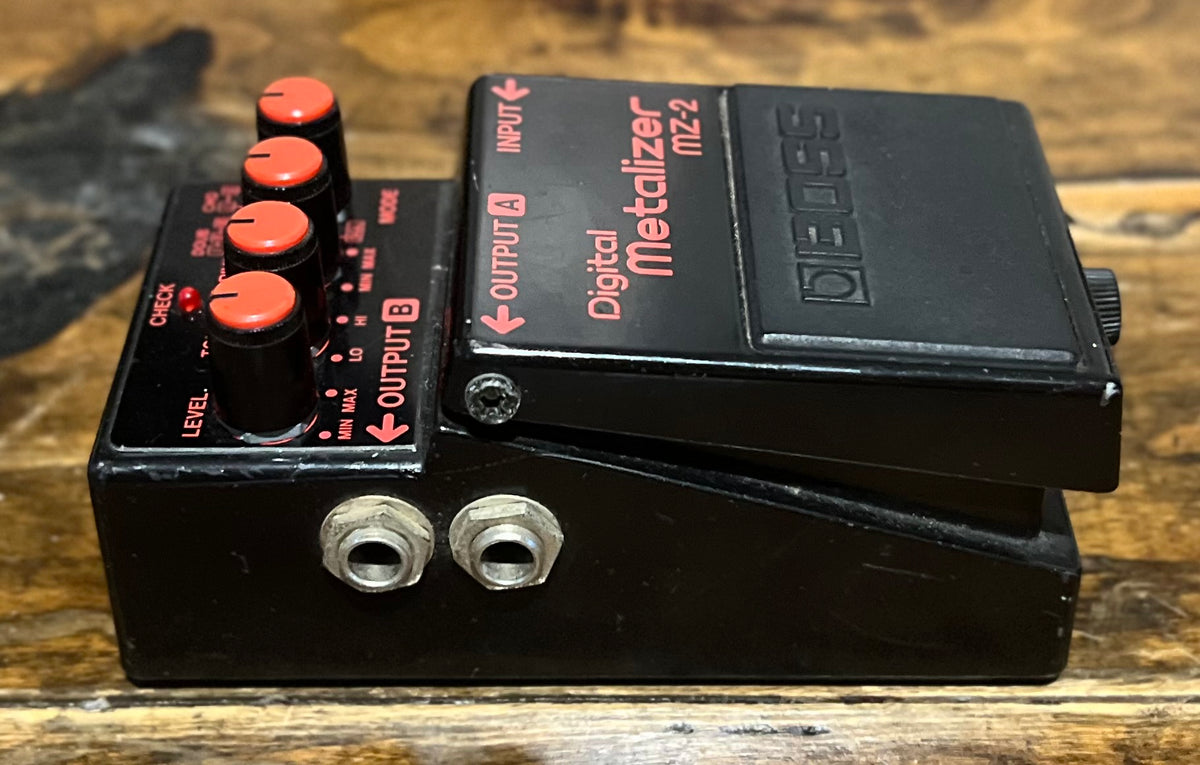 Vintage Boss MZ-2 Digital Metalizer Pedal- Japan - Nov 1991 Blue Label( NO BOX) ( Pre Owned)-Boss-Infinite Music