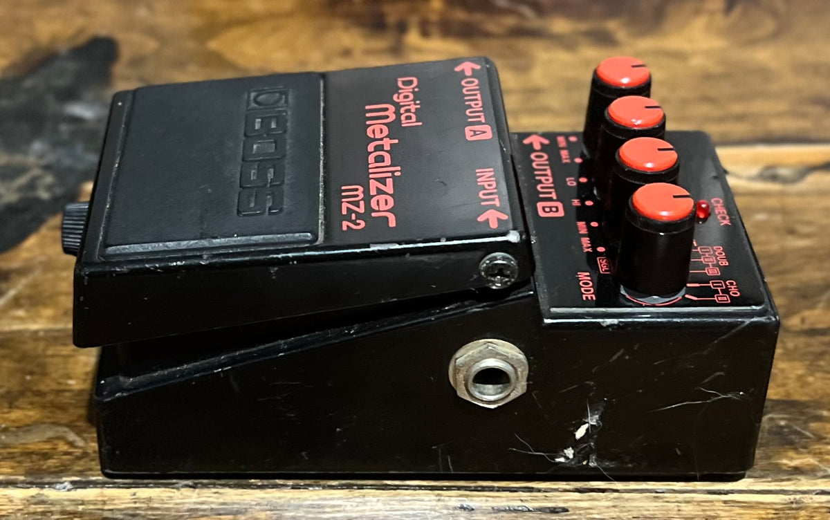 Vintage Boss MZ-2 Digital Metalizer Pedal- Japan - Nov 1991 Blue Label( NO BOX) ( Pre Owned)-Boss-Infinite Music