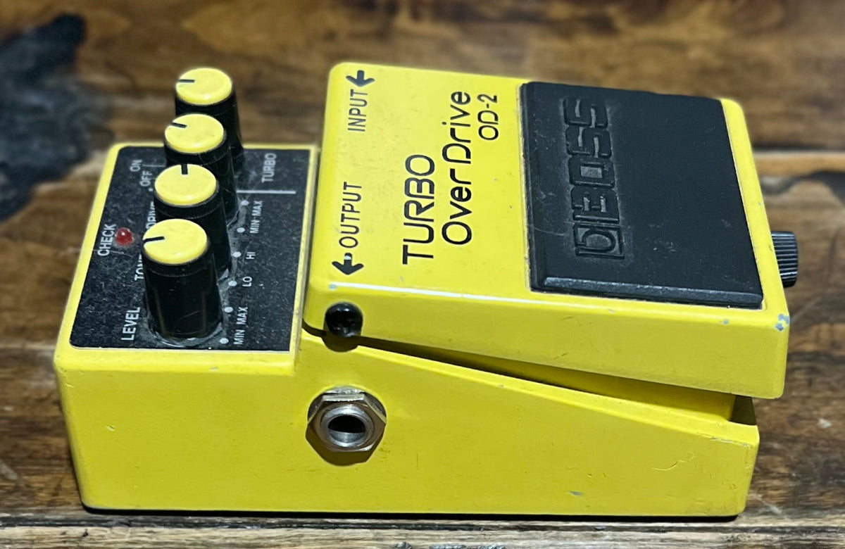 Vintage Boss OD-2 Turbo Overdrive Pedal - Taiwan - June 1990 ( NO BOX) ( Pre Owned)-Boss-Infinite Music
