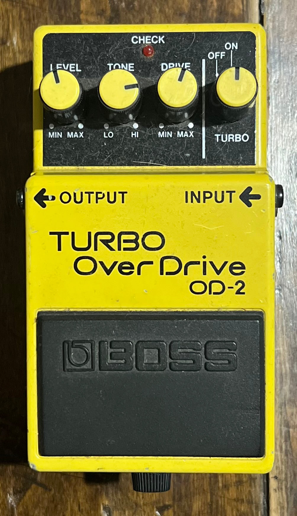 Vintage Boss OD-2 Turbo Overdrive Pedal - Taiwan - June 1990 ( NO BOX) ( Pre Owned)-Boss-Infinite Music