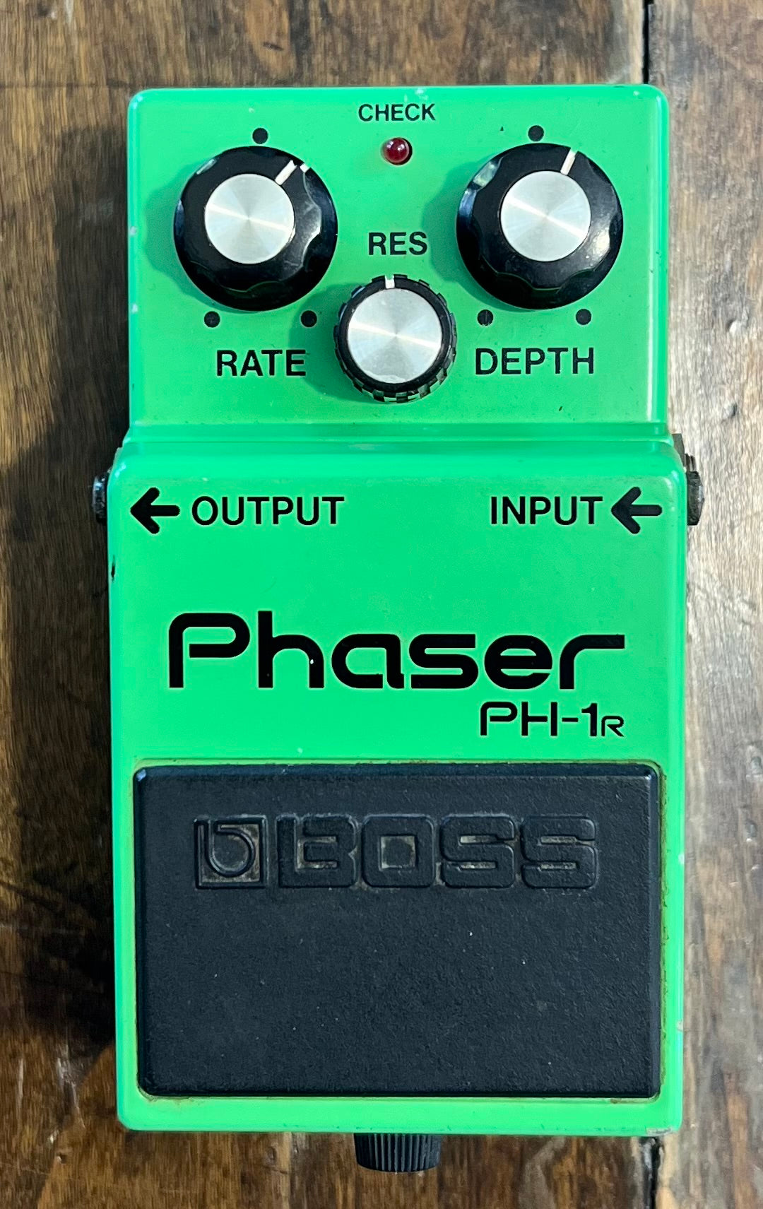 Vintage Boss PH-1R Phaser Pedal- Japan - March 1983 - Black Label ( NO BOX) ( Pre Owned )Vintage-Boss-Infinite Music