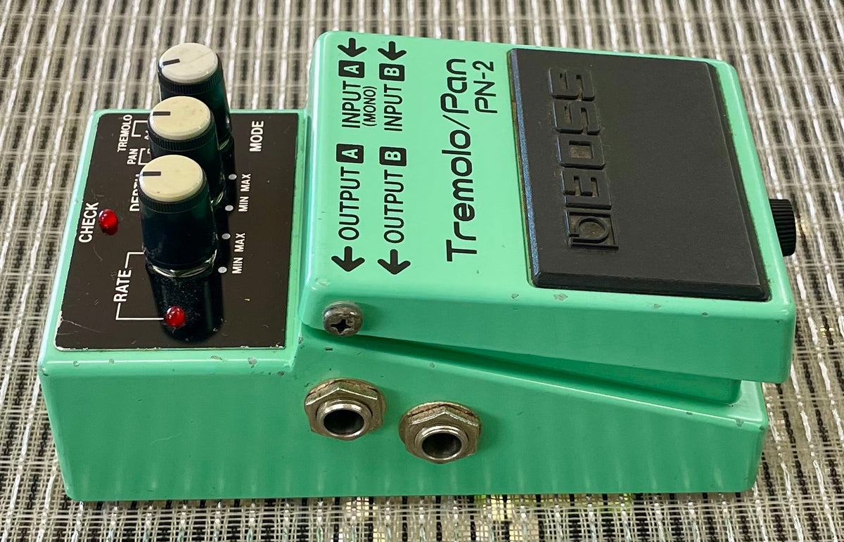 Vintage Boss PN-2 Tremolo/Pan Pedal- Taiwan -October 1990 ( IN BOX) ( Pre Owned) AB90640-Boss-Infinite Music