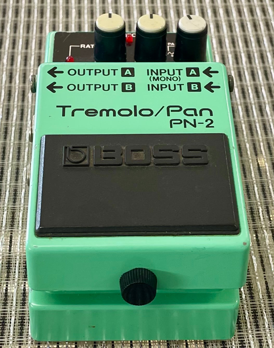 Vintage Boss PN-2 Tremolo/Pan Pedal- Taiwan -October 1990 ( IN BOX) ( Pre Owned) AB90640-Boss-Infinite Music