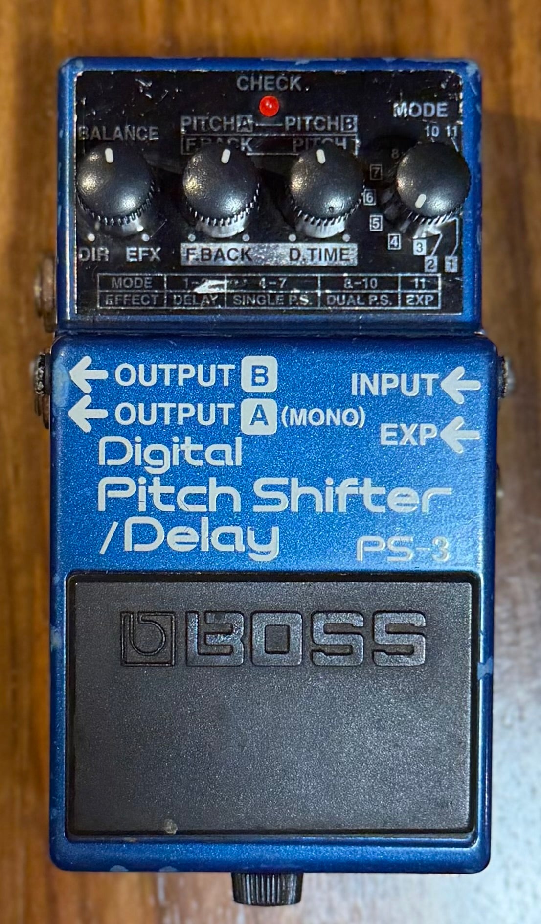 Vintage Boss PS-3 Pitch Shifter Delay Pedal- Taiwan - Nov 1997 ( Pre Owned) BK45144-Boss-Infinite Music