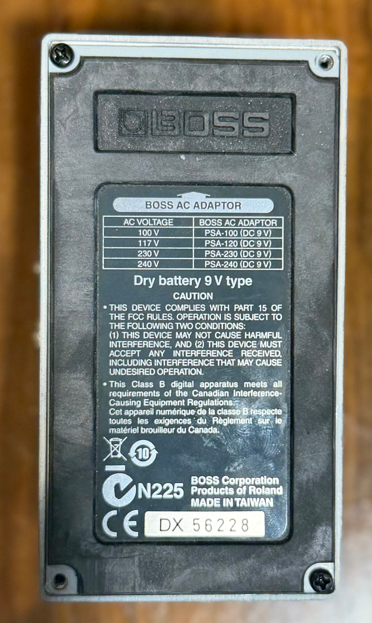 Vintage Boss PS-5 Super Shifter Pedal- Taiwan - Oct 2008 ( Pre Owned) DX56228-Boss-Infinite Music