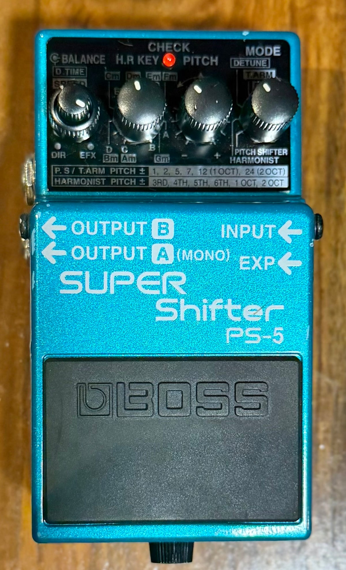 Vintage Boss PS-5 Super Shifter Pedal- Taiwan - Oct 2008 ( Pre Owned) DX56228-Boss-Infinite Music