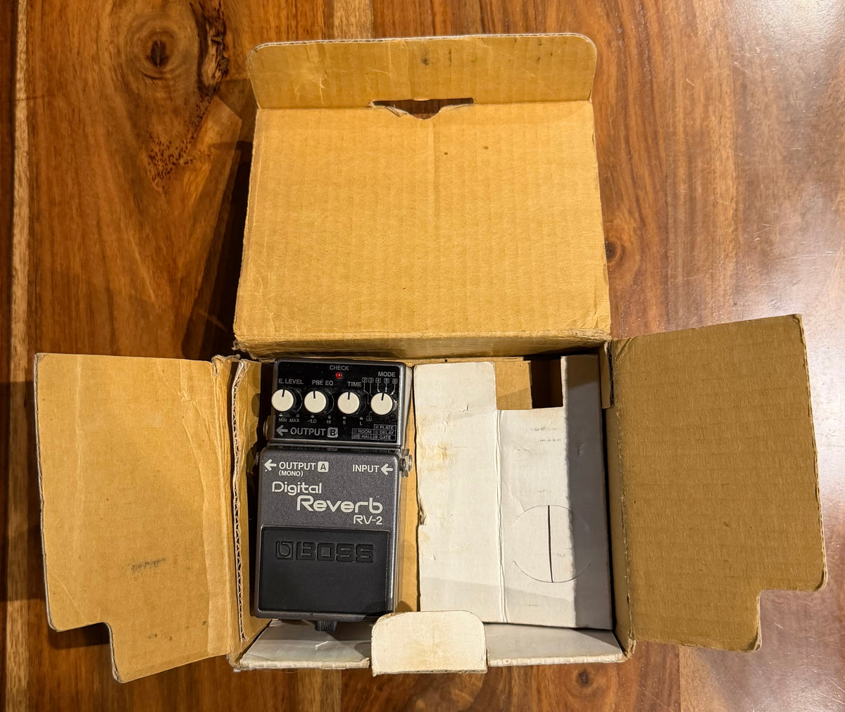 Vintage Boss RV-2 Reverb Pedal- Japan -Sep 87 ( Pre Owned in Box) 827905-Boss-Infinite Music