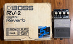 Vintage Boss RV-2 Reverb Pedal- Japan -Sep 87 ( Pre Owned in Box) 827905-Boss-Infinite Music
