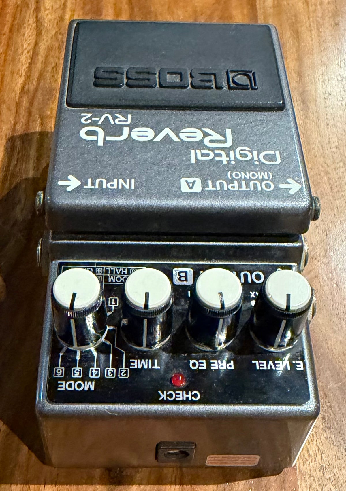 Vintage Boss RV-2 Reverb Pedal- Japan -Sep 87 ( Pre Owned in Box) 827905-Boss-Infinite Music