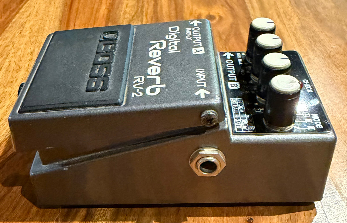 Vintage Boss RV-2 Reverb Pedal- Japan -Sep 87 ( Pre Owned in Box) 827905-Boss-Infinite Music