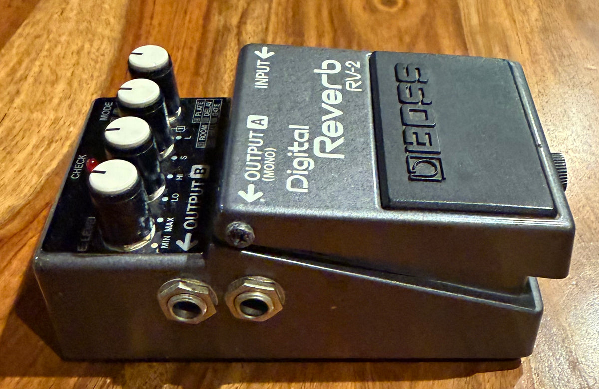 Vintage Boss RV-2 Reverb Pedal- Japan -Sep 87 ( Pre Owned in Box) 827905-Boss-Infinite Music