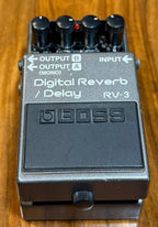 Vintage Boss RV-3 Reverb Pedal- Taiwan -April 1998 ( Pre Owned) FK98551-Boss-Infinite Music