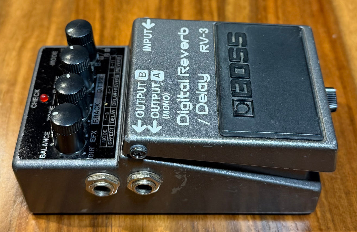 Vintage Boss RV-3 Reverb Pedal- Taiwan -April 1998 ( Pre Owned) FK98551-Boss-Infinite Music