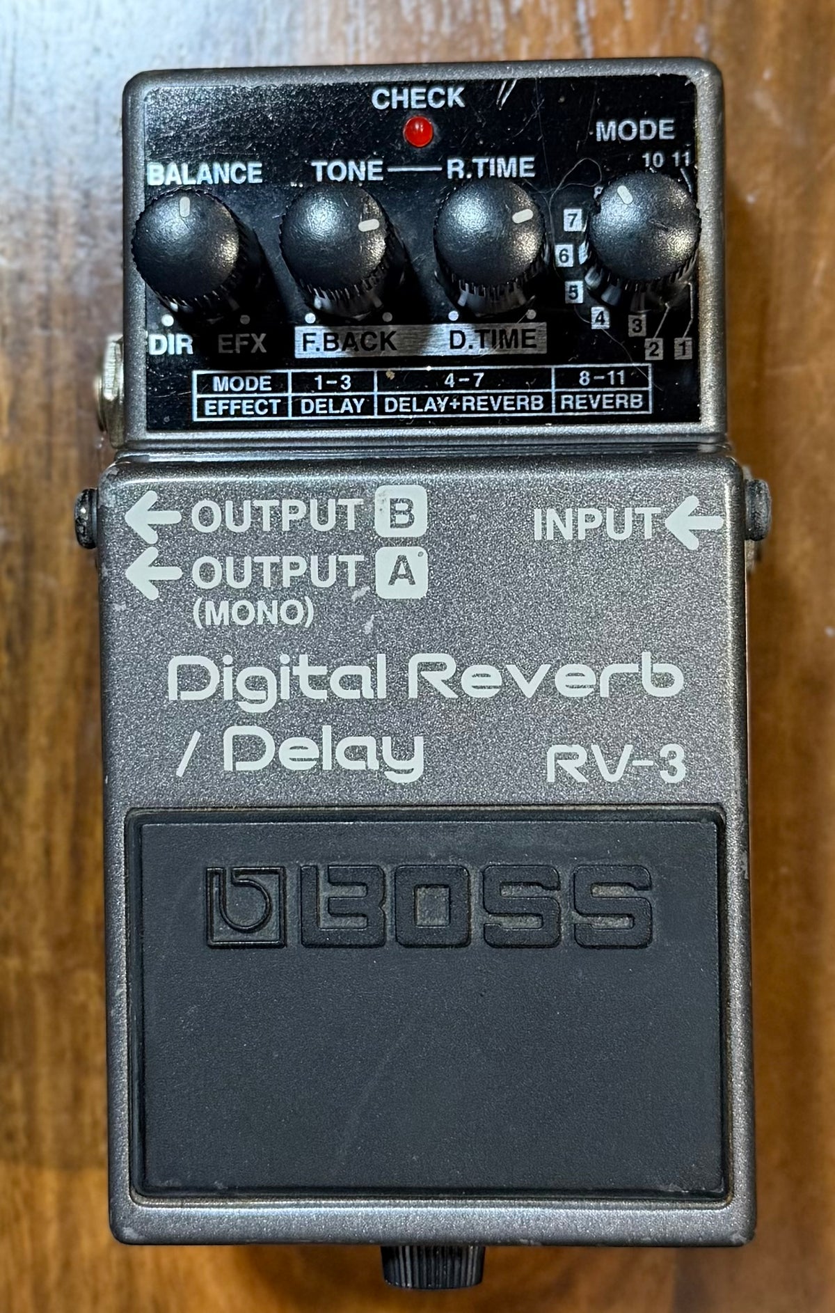 Vintage Boss RV-3 Reverb Pedal- Taiwan -April 1998 ( Pre Owned) FK98551-Boss-Infinite Music