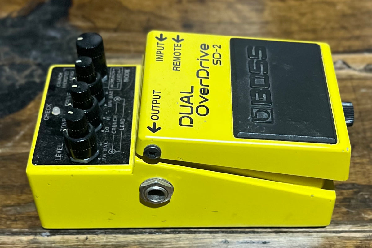 Vintage Boss SD-2 Dual Overdrive Pedal - Taiwan - April 1994 ( NO BOX) ( Pre Owned)-Boss-Infinite Music