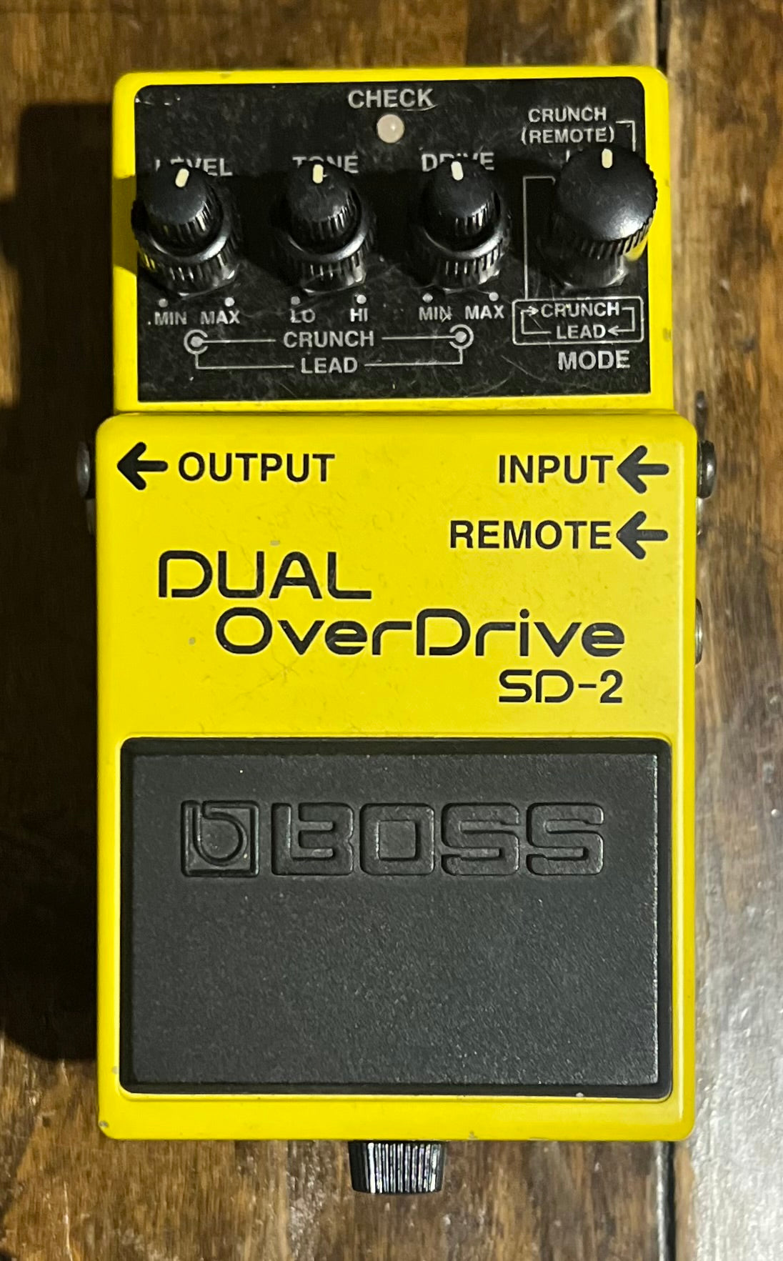 Vintage Boss SD-2 Dual Overdrive Pedal - Taiwan - April 1994 ( NO BOX) ( Pre Owned)-Boss-Infinite Music