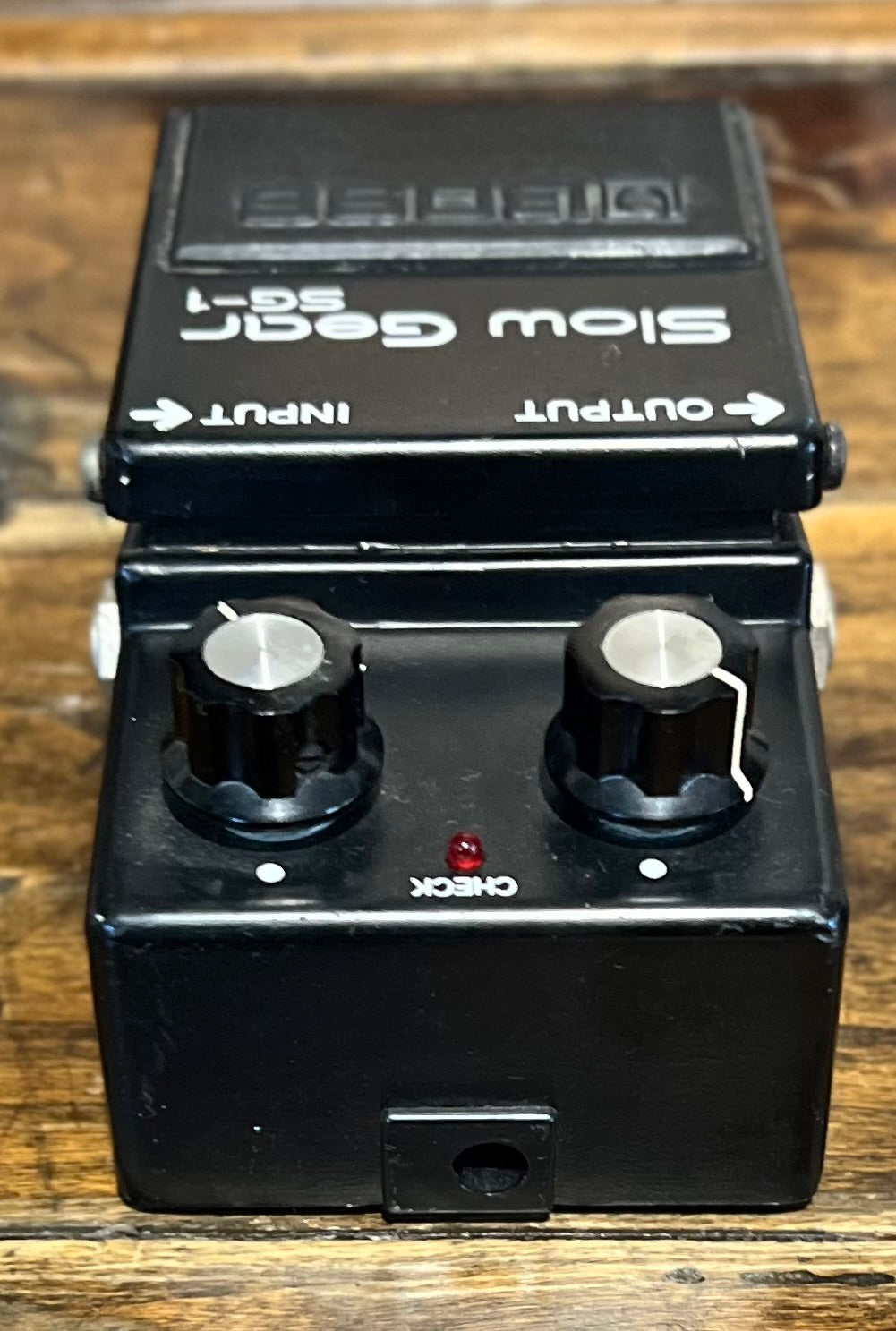 Vintage Boss SG-1 Slow Gear Pedal- Japan - July 1979 - Black Label ( NO BOX) ( Pre Owned)-Boss-Infinite Music