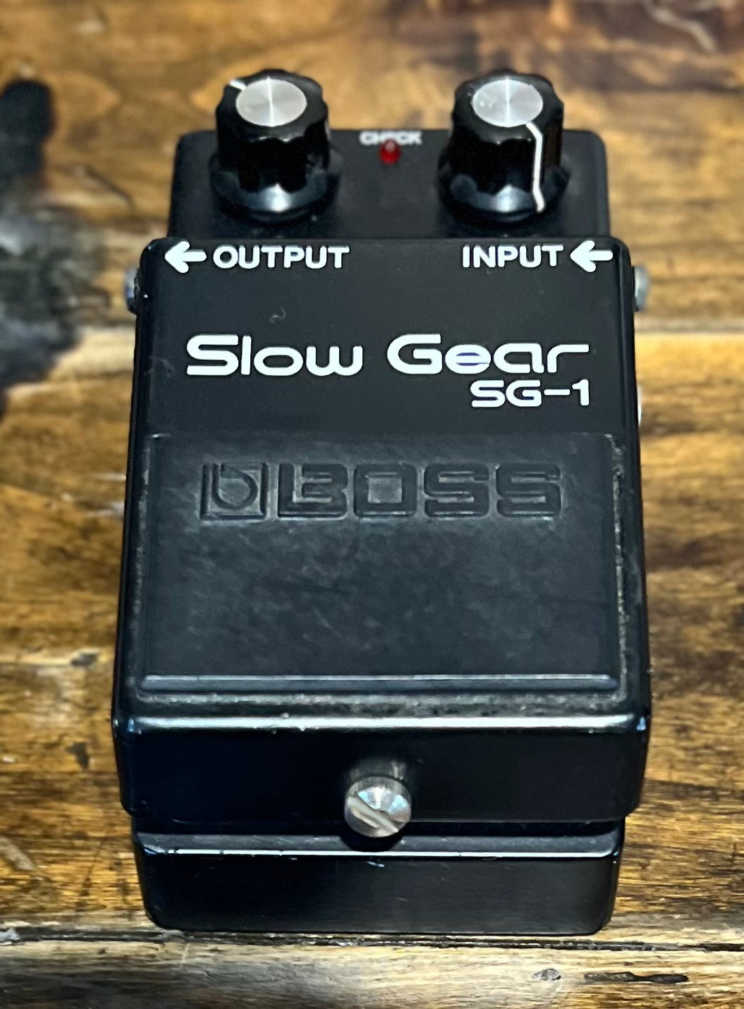Vintage Boss SG-1 Slow Gear Pedal- Japan - July 1979 - Black Label ( NO BOX) ( Pre Owned)-Boss-Infinite Music