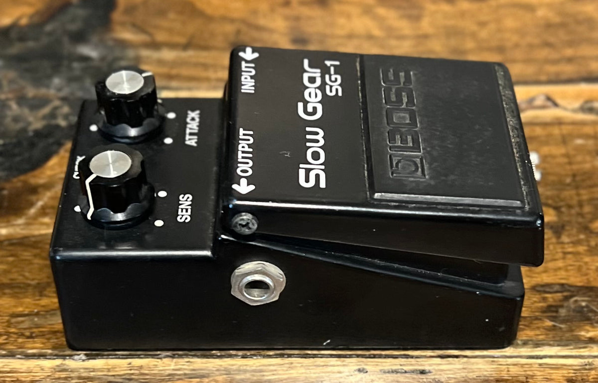 Vintage Boss SG-1 Slow Gear Pedal- Japan - July 1979 - Black Label ( NO BOX) ( Pre Owned)-Boss-Infinite Music