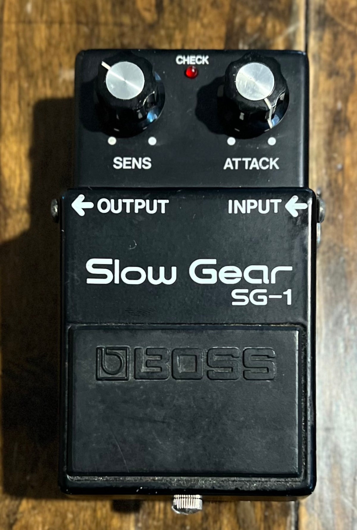 Vintage Boss SG-1 Slow Gear Pedal- Japan - July 1979 - Black Label ( NO BOX) ( Pre Owned)-Boss-Infinite Music